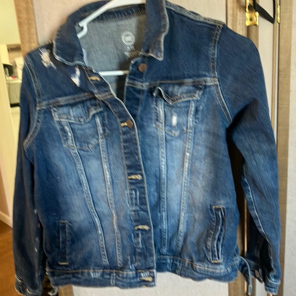 FINAL MARKDOWN Girl’s wonder nation Stylish Blue Denim Jacket xl